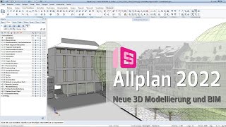 Allplan 2022 3D Modellierung und BIM [upl. by Ayin858]