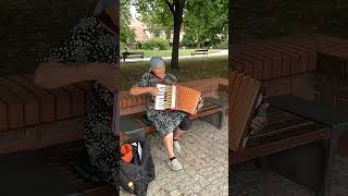 Warsaw Poland Street Music [upl. by Aizirk]