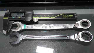 WERA vs FACOM  13 mm combination wrench [upl. by Nemzaj881]