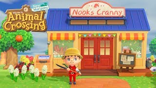 How to UPGRADE NOOKS CRANNY in Animal Crossing New Horizons [upl. by Marilee225]