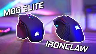 Corsairs NEW Gaming Mice For 2019 👍 Ironclaw amp M65 RGB Elite Review [upl. by Elwee]