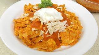 Chilaquiles Rojos A mi Estilo [upl. by Alicsirp]