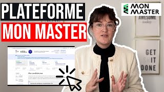 MON MASTER 2024  comment candidater sur la plateforme Mon Master tuto complet [upl. by Larissa]