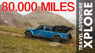 Jeep Gladiator Ecodiesel Review  80000 Miles [upl. by Llewon]