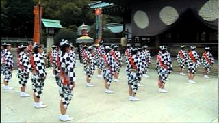 Dedication of Annual Spring Festival  quotKAPPOREquot 春季例大祭 奉納芸能 かっぽれ 1 [upl. by Kornher]