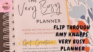 Look through Amy Knapps very busy planner [upl. by Jacobs]