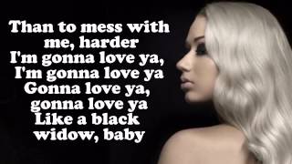 Iggy Azalea Black Widow Lyrics ft Rita Ora [upl. by Enneire]