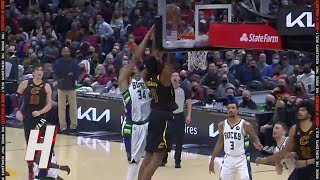 Evan Mobley Posterizes Giannis 👀 [upl. by Ashleigh357]