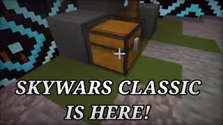 So Hive Added a CLASSIC Mode to Skywars [upl. by Kerby977]