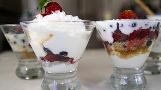 4th of July Trifle Dessert Recipe [upl. by Eiroc311]