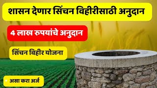 सिंचन विहीर योजना २०२४  Sinchan Vihir Yojana 2024 viral yojana vihir विहीर shetkari shetinews [upl. by Lehcim85]