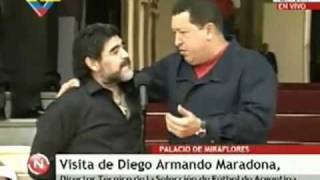 CHAVEZ Y MARADONA ¡UNA PELUSA O DOS [upl. by Merri]