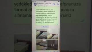 Whatsapp gönderilen fotoğrafları silme delete whatsapp sent photos [upl. by Silvie]