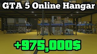 GTA 5 Online  Hangar  Alle Waren Verkaufen [upl. by Adnolahs662]