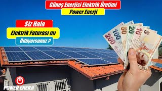 DİKKAT Yüksek Gelen Elektrik Faturasına Son Güneş Enerjisi Kurulum Maliyeti [upl. by Nede]