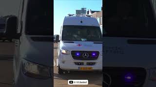 Ambulances van Rode Kruis Nederland met spoed tijdens Rescue Zeeland rodekruis redcross dutch nl [upl. by Gula]