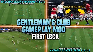 PES 2021  Gentlemans Club Gameplay Mod  First Look amp Initial Impressions [upl. by Anicart547]