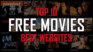 Top 10 Best FREE MOVIE WEBSITES to Watch Online [upl. by Limak]