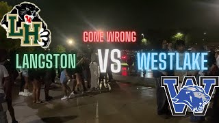 westlake vs langston football game GONE WRONG [upl. by Einhorn]