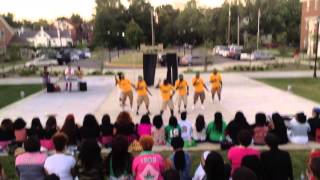 Zeta Psi Chapter of Iota Phi Theta  Crunkness 2015 [upl. by Enelloc]