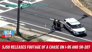 SJSO releases footage of a Police Chase on I95 amp SR207  STOITM  May 7 2024 [upl. by Sirac]