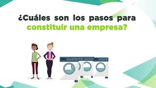 Pasos para constituir una empresa [upl. by Phia]