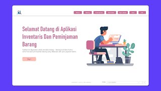 PREVIEW APLIKASI SEDERHANA INVENTARIS BARANG DAN PEMINJAMAN  EXCEL amp VBA TUTORIAL [upl. by Damales473]