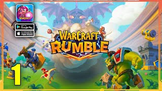 Warcraft Rumble Gameplay Android iOS  Part 1 [upl. by Arette708]