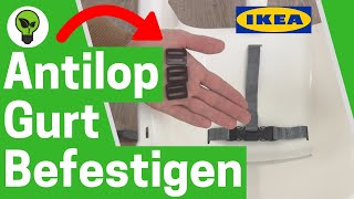 IKEA Hochstuhl Gurt Befestigen ✅ ULTIMATIVE ANLEITUNG Wie Antilop Kinderhochstuhl Zusammenbauen [upl. by Enahpad]