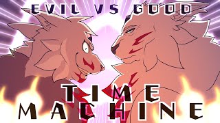 😈EVIL vs GOOD Time Machine😇 Warrior Cat canonampOC 1 week COMPLETE MAP TWbloodgore [upl. by Tiram744]