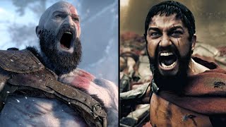 Kratos Talks About 300 Spartans and Wanting to Die with King Leonidas  God of War Ragnarok [upl. by Names]