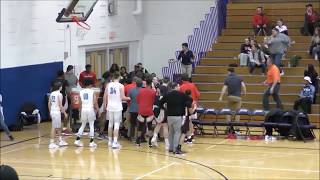 Basketball game suspended after fight between Onondaga Corning community colleges [upl. by Yenreit260]