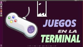 Juegos en la terminal Linux [upl. by Darees]