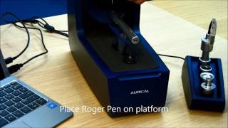 Checking a Phonak Roger Pen using the Aurical HIT [upl. by Jaclin]