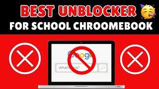 Get ANY Site Unblocked on Your School Chromebook in 5 Seconds  school unblocker [upl. by Gaspar]