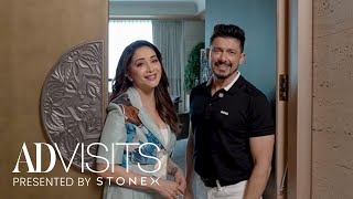 Inside Madhuri Dixit’s SeaFacing Mumbai Apartment  AD India [upl. by Dot]