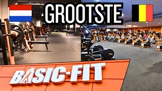 De GROOTSTE BasicFit van Nederland en België [upl. by Hatfield]