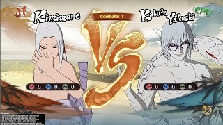 Kimimaro vs Kabuto modo sabio en superdificil naruto [upl. by Essyla43]