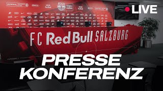 Pressekonferenz vor dem BLHeimspiel gegen Austria Klagenfurt [upl. by Askwith]