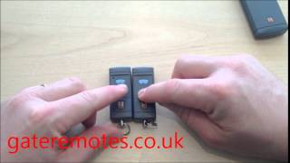 Programming a HSE2 HSM4 or HS4 Hormann Garage amp Gate Remote Control [upl. by Fokos]