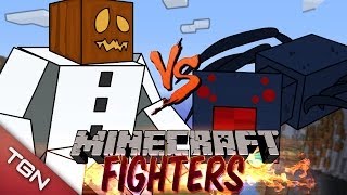 MUTANT SNOW GOLEM VS SPIDER QUEEN MINECRAFT FIGHTERS  Arena Battle [upl. by Zehc]