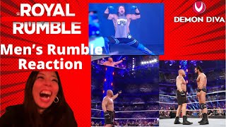 2022 Men’s Royal Rumble Match Reactions [upl. by Dorahs]