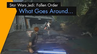 Star Wars Jedi Fallen Order  What Goes Around Trophy  Achievement Guide [upl. by Asille]