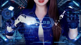 ASMR 안드로이드 로봇 귀 수리하기 Repairing the Android Robots Ear Sub💬 Scifi asmr공상과학 asmr [upl. by Trepur253]