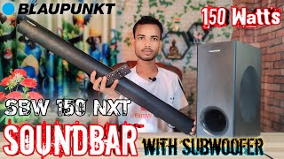 BLAUPUNKT SBW 150 NXT 150 WATTS SOUNDBAR WITH SUBWOOFER 150 W RMS BLUETOOTH CONECTION [upl. by Gilberta303]