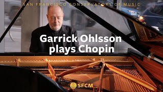 Garrick Ohlsson  Frédéric Chopin quotFantaisie in F Minor Op 49quot  SFCM [upl. by Ranip171]