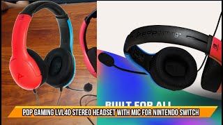 Nintendo Switch Headset with Mic [upl. by Pepillo6]