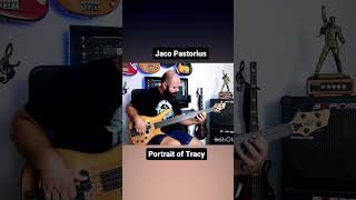 Bass Cover  Jaco Pastorius  Portrait of Tracy shorts fretlessbass [upl. by Violante864]