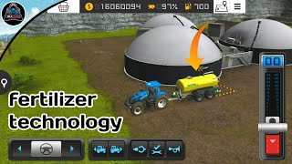 Fs 16 fertilizer spreader and fertilizer technology in farming simulator 16  Timelapse  17 [upl. by Enehs]