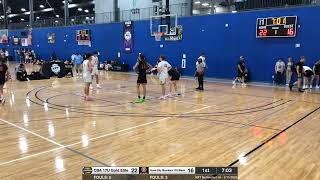 CBA 17U Gold Elite vs Quad City Shockers 17U Black [upl. by Edmonds]